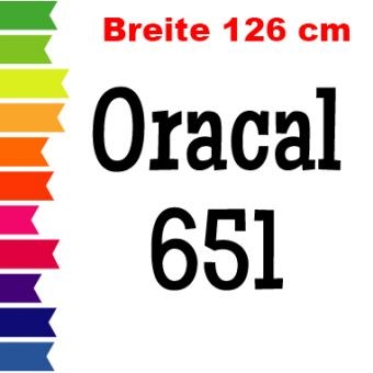 Oracal® 651 Intermediate Cal Klebefolien Breite 126cm 