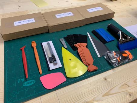 Neue Car Wrapping Tools Kit Vinyl Schaber Cutter Film Rakel Vinyl Spatel  Kunststoff Wrap Werkzeug Fenster Tönung Werkzeuge Auto Zubehör Von 1,69 €